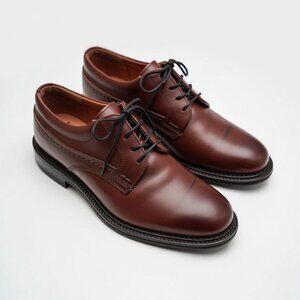 Fieldmaster Harrison Brown Leather Oxford Shoes Men's 8.5 D Business Casual